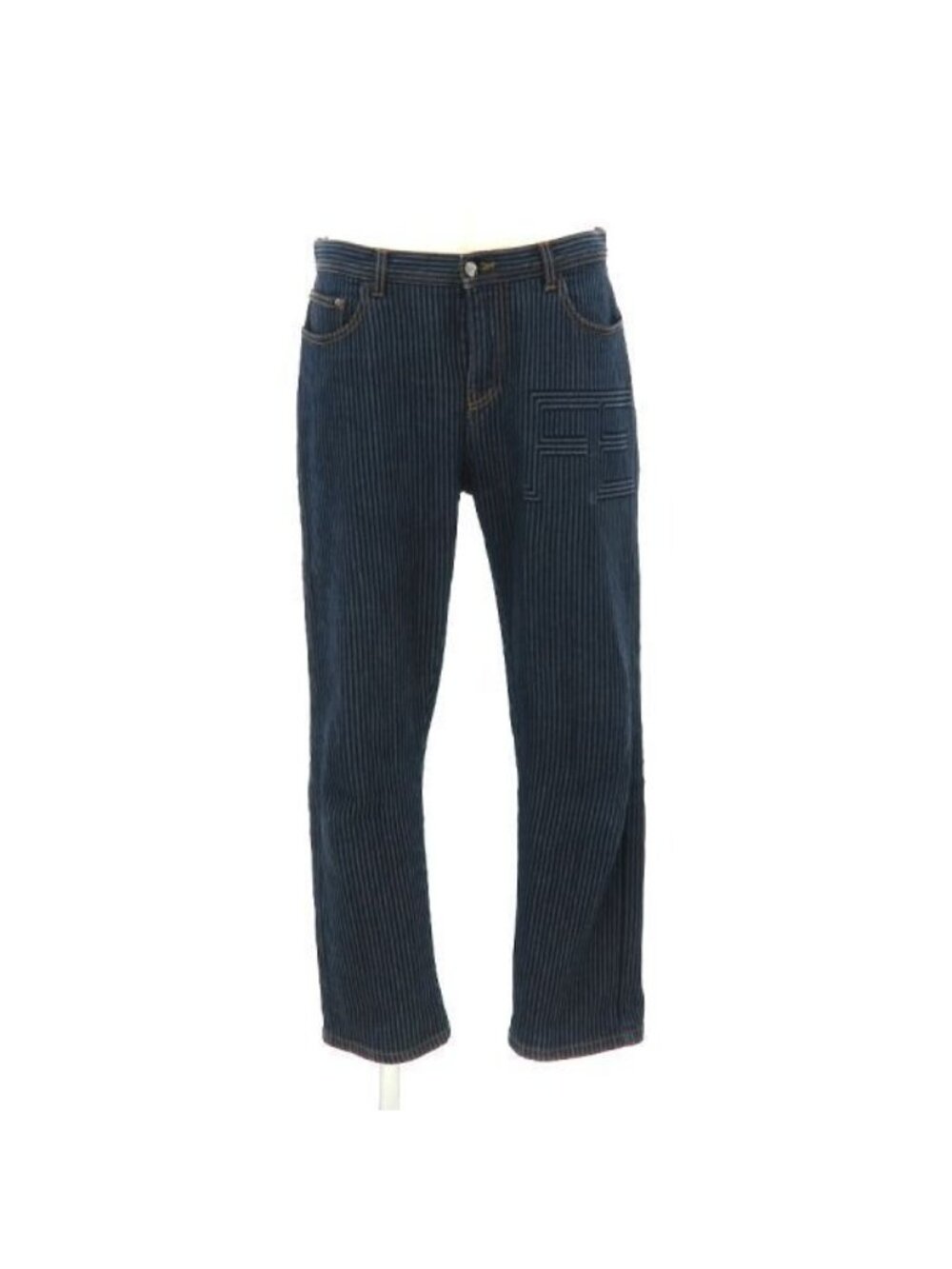 Fendi Denim Pants Navy